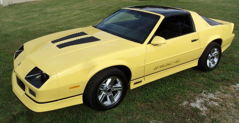 IROC-Z Gradient and Solid Colors Contour Cut Decals Auto Graphics Camaro - Let's Print Big