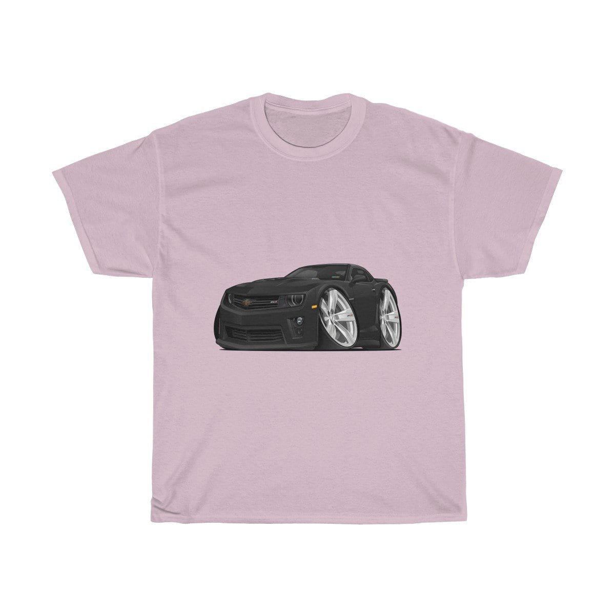 2013 Camaro Car Art Unisex Heavy Cotton Tee