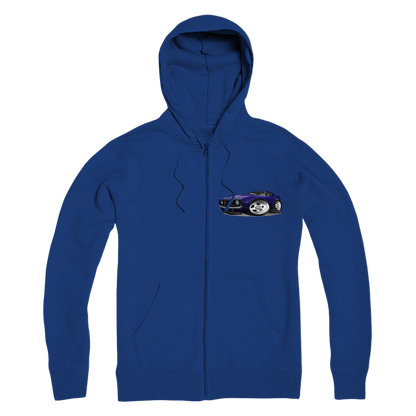 1st Generation Purple Camaro Premium Adult Zip Hoodie