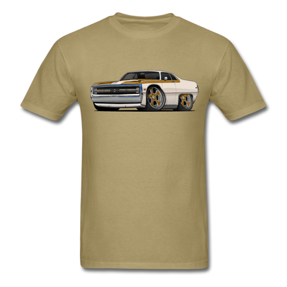1970 Chrysler 300 Hurst Car Art Men's T-Shirt - khaki