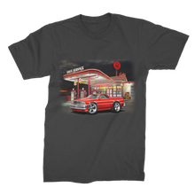 1978 El Camino Gas Station Route 66 Premium Jersey Men's T-Shirt