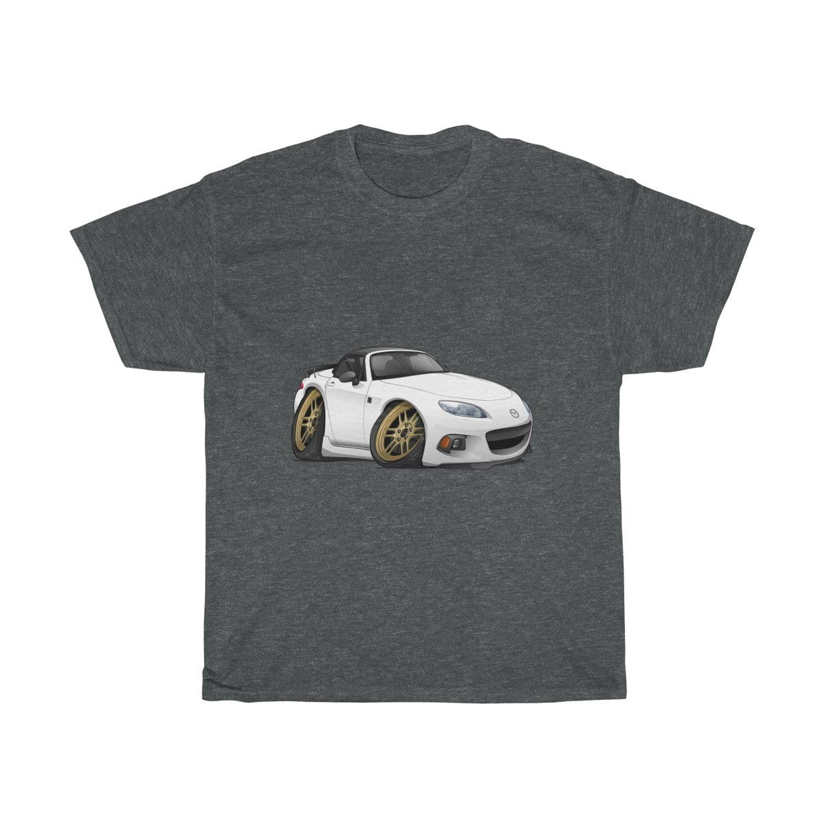 White Car Art Unisex Heavy Cotton Tee
