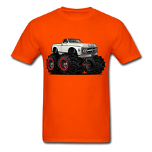 1972 GMC 4X4 Monster Pickup Truck Car Art Men's T-Shirt - orange