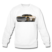 1970 Chrysler 300 Hurst Car Art Crewneck Sweatshirt - white