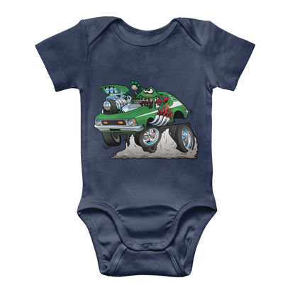 Gremlin Hotrod Classic Baby Onesie Bodysuit