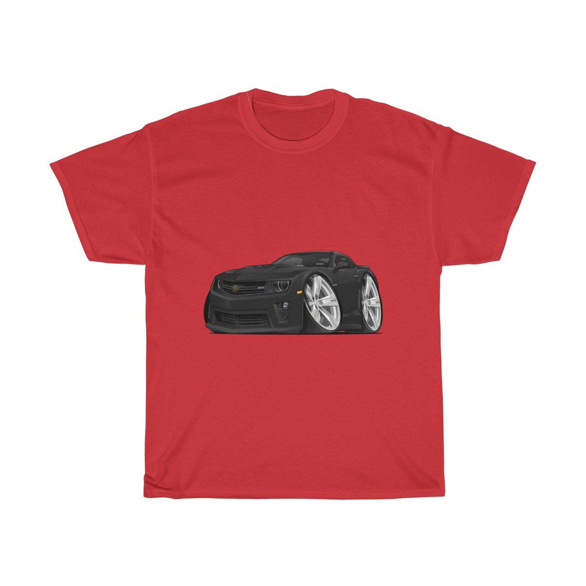 2013 Camaro Car Art Unisex Heavy Cotton Tee