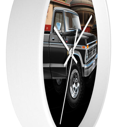 1976 F-150 Ranger XLT 4x4 Pickup Wall clock
