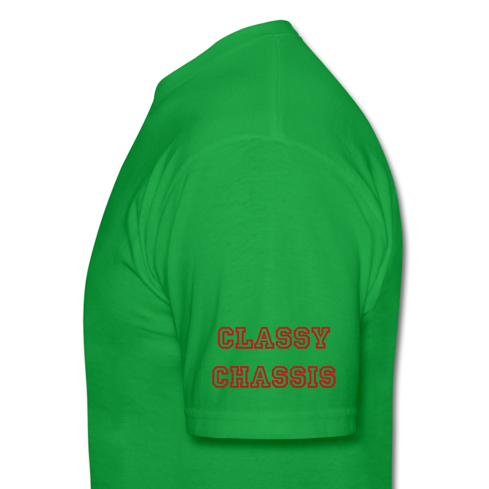 Old Red Truck Version B Men's T-Shirt - bright green