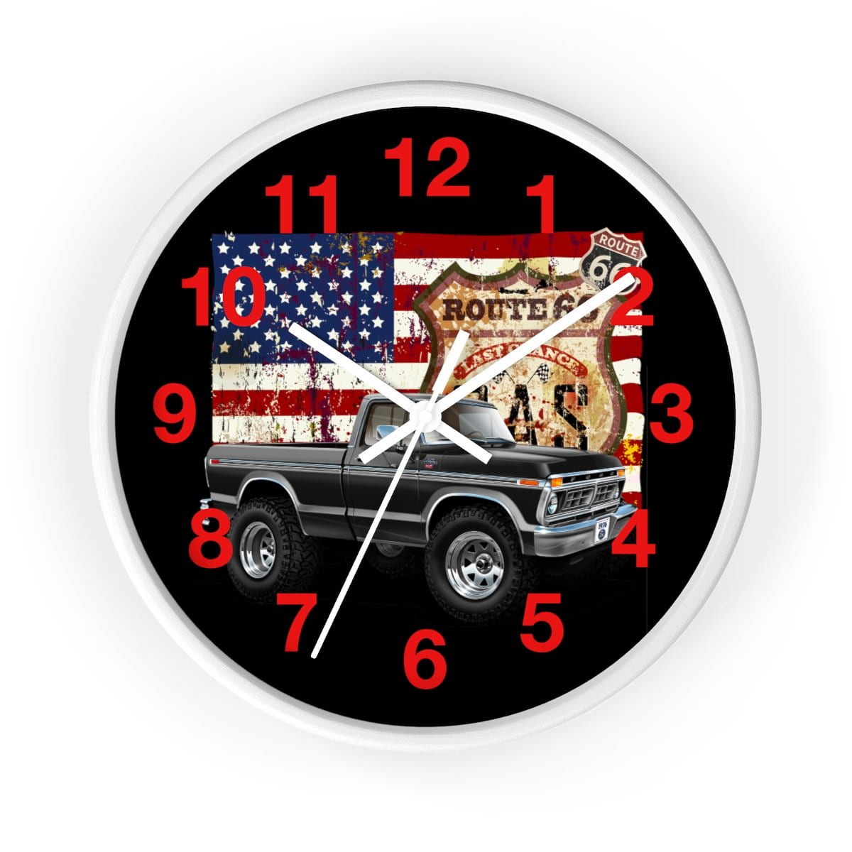 1976 F-150 XLT Ranger 4x4 Wall clock