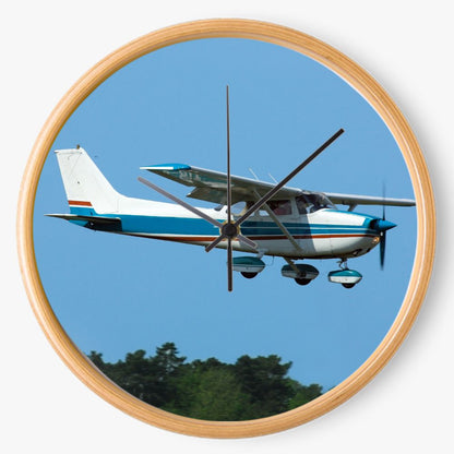 Flying Cessna 172 10 inch wall clock