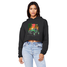 Jeep 4x4 Rocktoy Rock Climber Car Art Unisex Cropped Raw Edge Boyfriend Hoodie