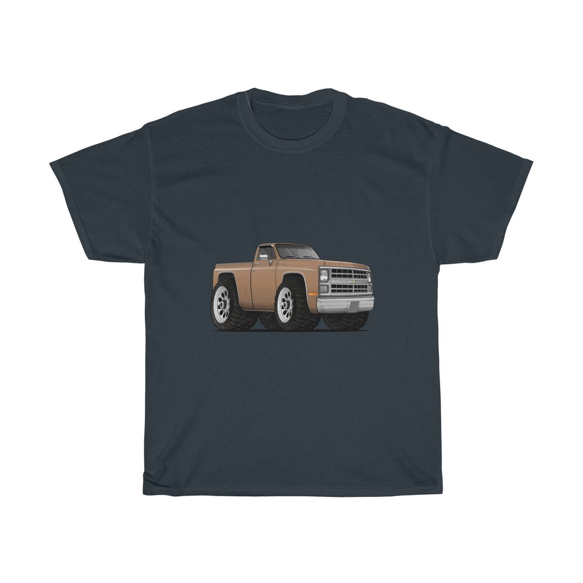 1986 4X4 Truck Car Art Unisex Heavy Cotton Tee