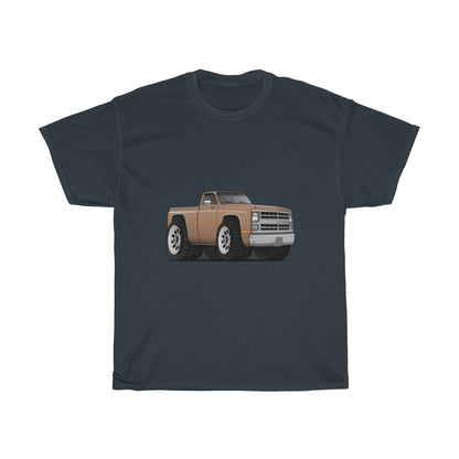 1986 4X4 Truck Car Art Unisex Heavy Cotton Tee