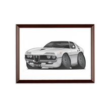 1971 Alfa Romeo Montreal Sublimation Wall Plaque