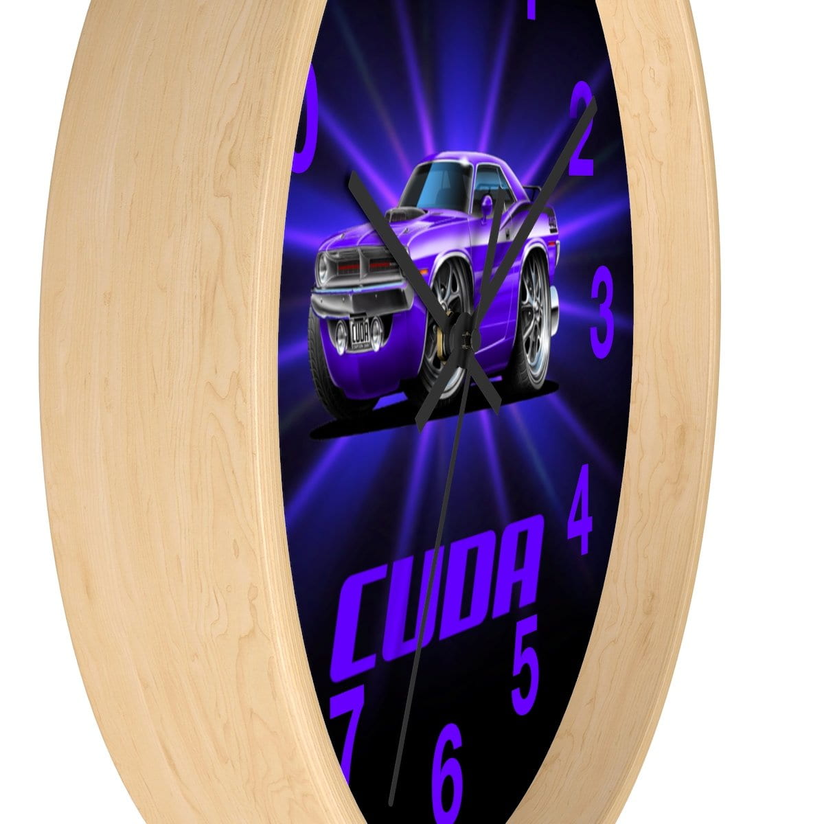 1970 Plymouth Cuda Wall clock