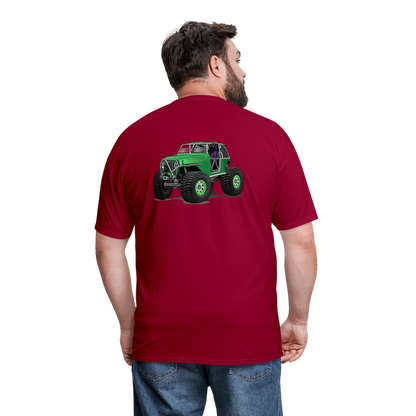 Men's T-Shirt - dark red