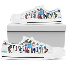 Fishing Mom Low Top Tennis Shoes