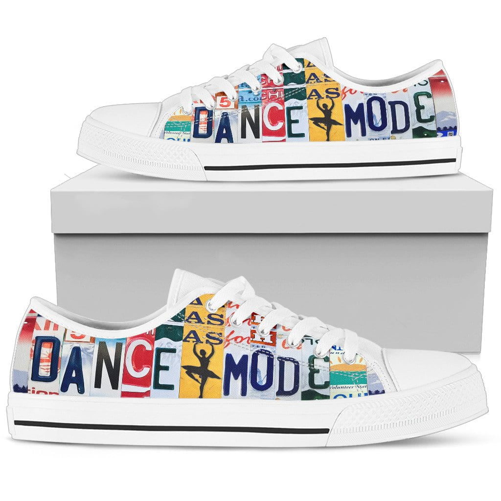 Dance Mode Low Top Womens Tennis Shoes