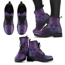 Purple Wolf Handcrafted Boots