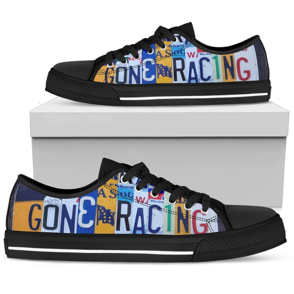 Gone Racing Low Top Mens Tennis Shoes