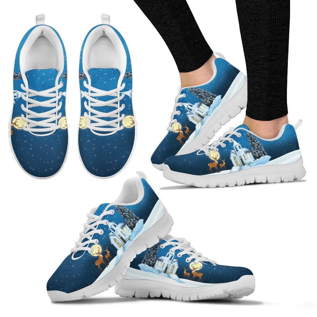 Night Christmas  Women's Sneakers