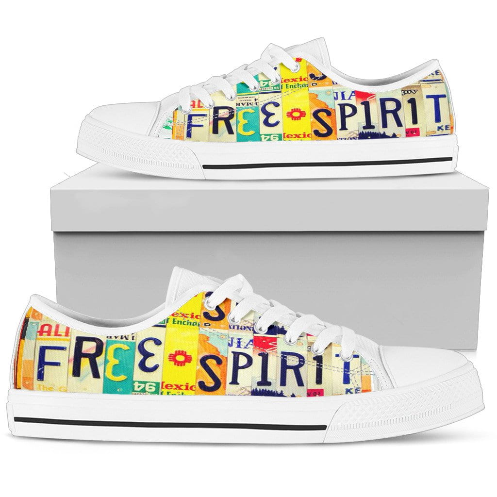 Free Spirit Low Top Tennis Shoe