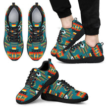 Seven Tribes Teal Sopo MEN'S Athletic Sneakers Tennis Shoes