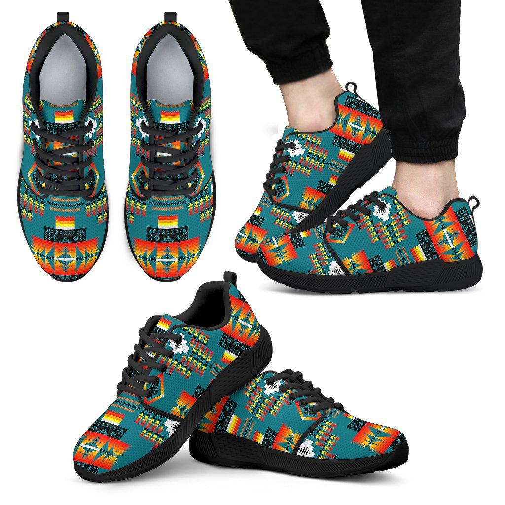 Seven Tribes Teal Sopo MEN'S Athletic Sneakers Tennis Shoes
