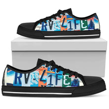 RV Life Low Top Mens Tennis Shoes Black