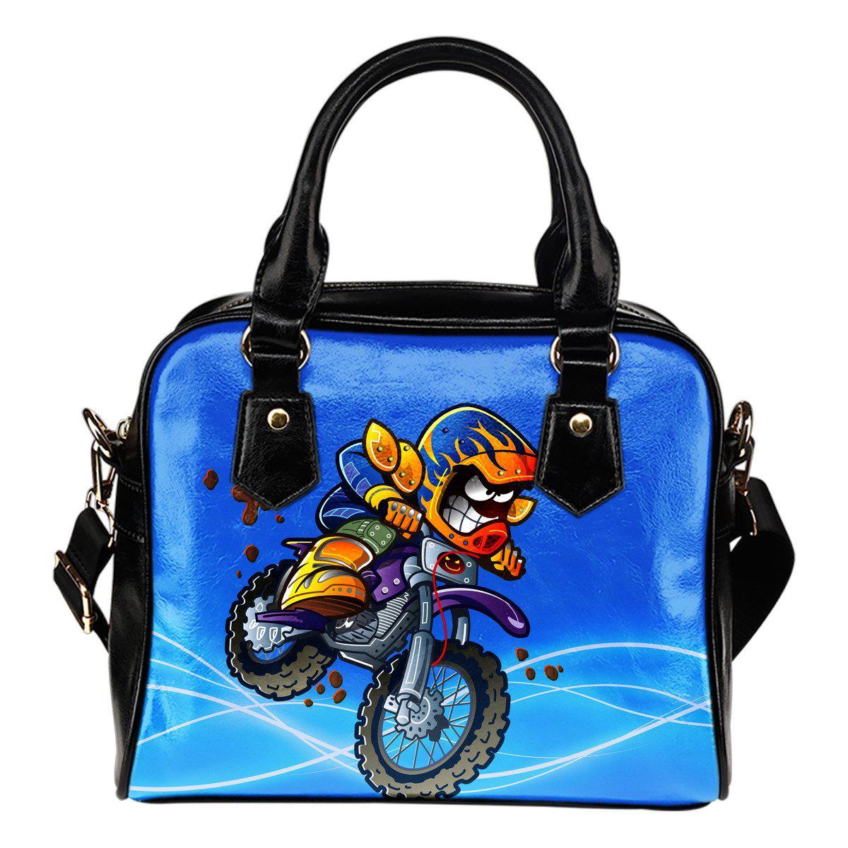 Dirt Bike Lovers Shoulder Handbag
