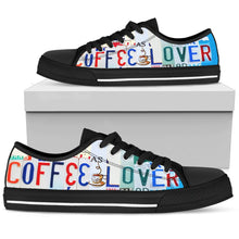 Coffee Lover Low Top Womens Tennis Shoes