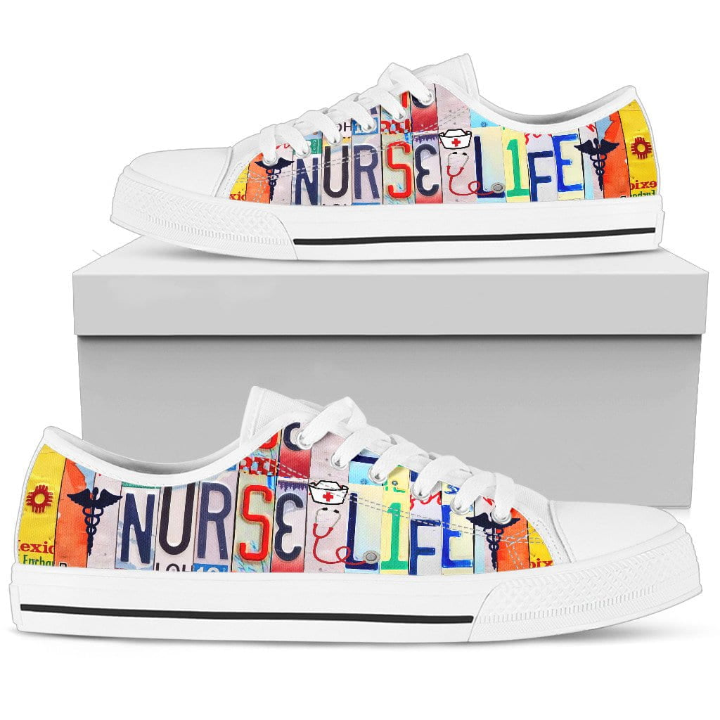 Nurse Life Low Top Mens Tennis Shoes