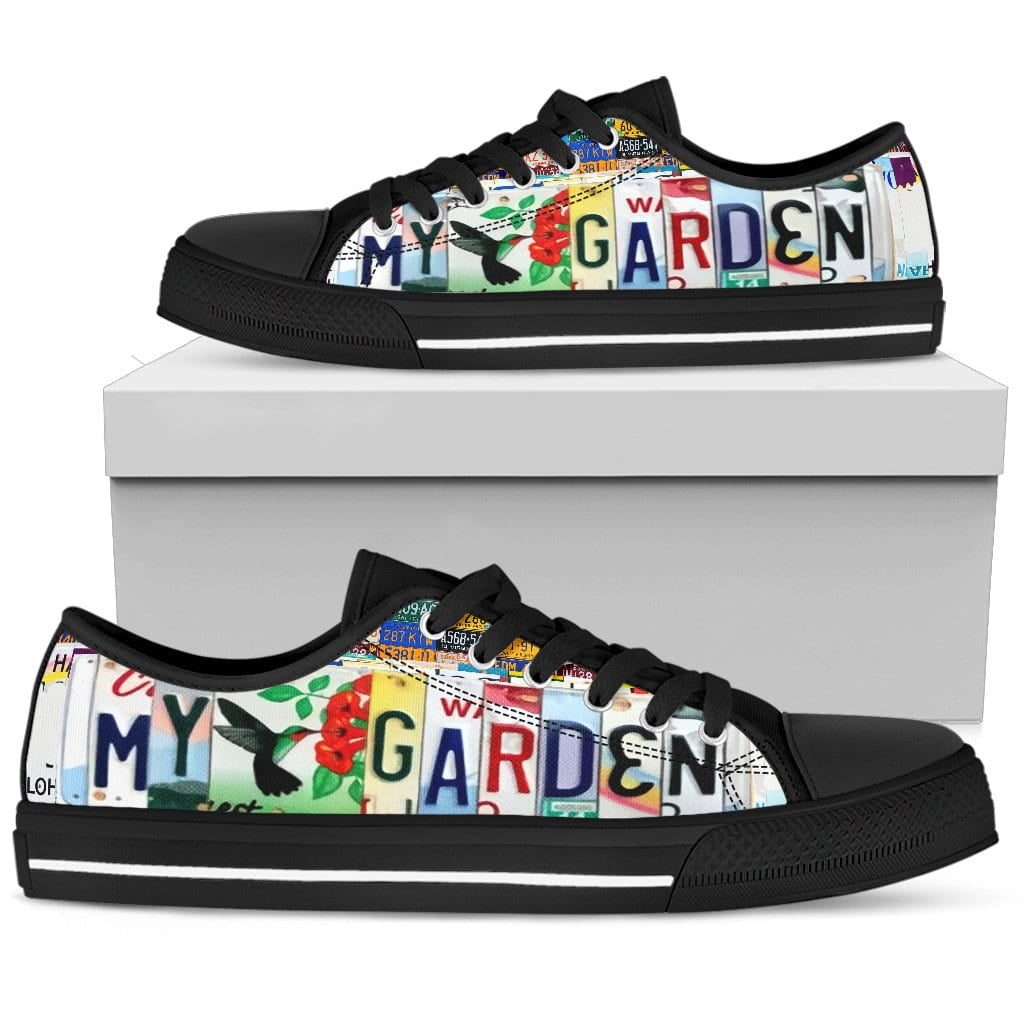 My Garden Low Top Womens Tennis Shoes