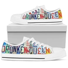 Drunken Queen Low Top Womens Tennis Shoes