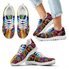 Sugar Skull White Running Shoes Womens