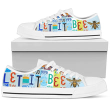 Let It Bee Low Top Womens Tennis Shoes