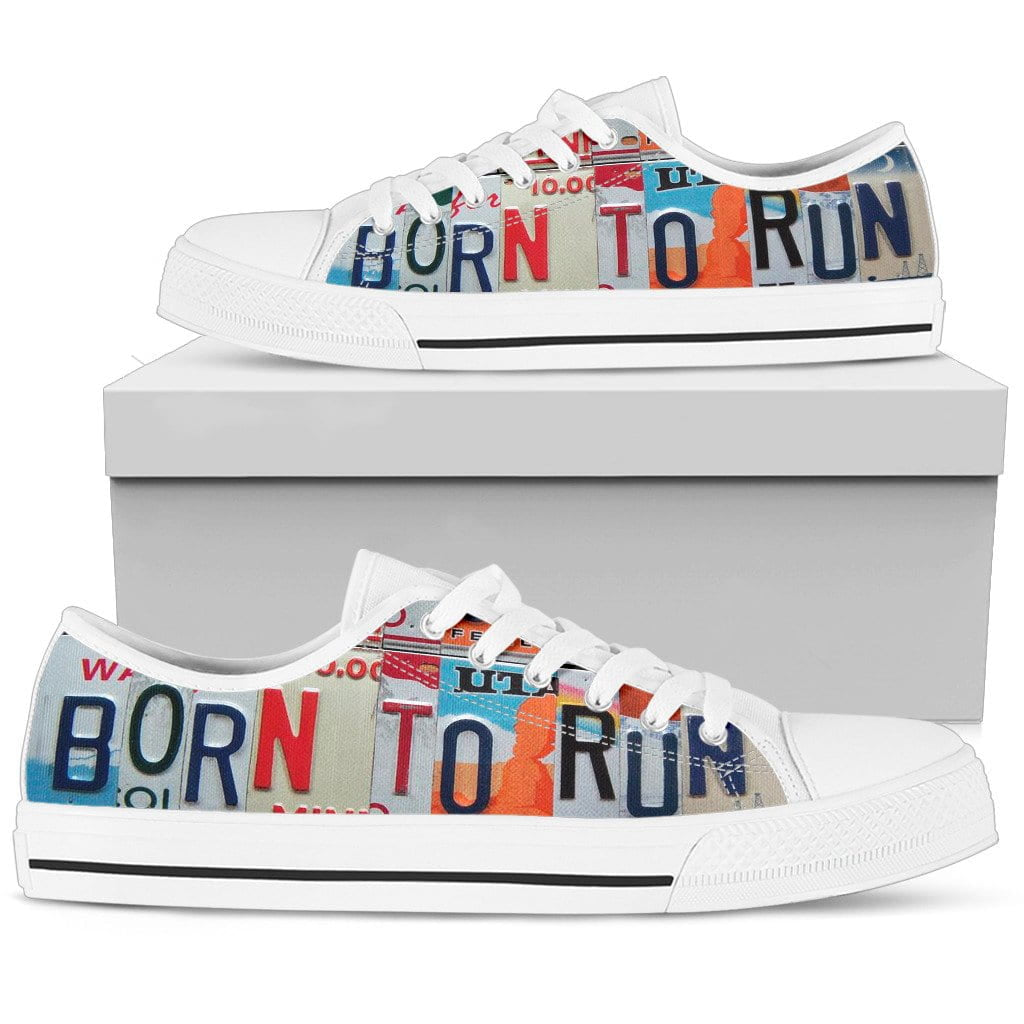 Born to run low top Womens Tennis Shoes