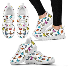 Butterflies Womens Sneakers