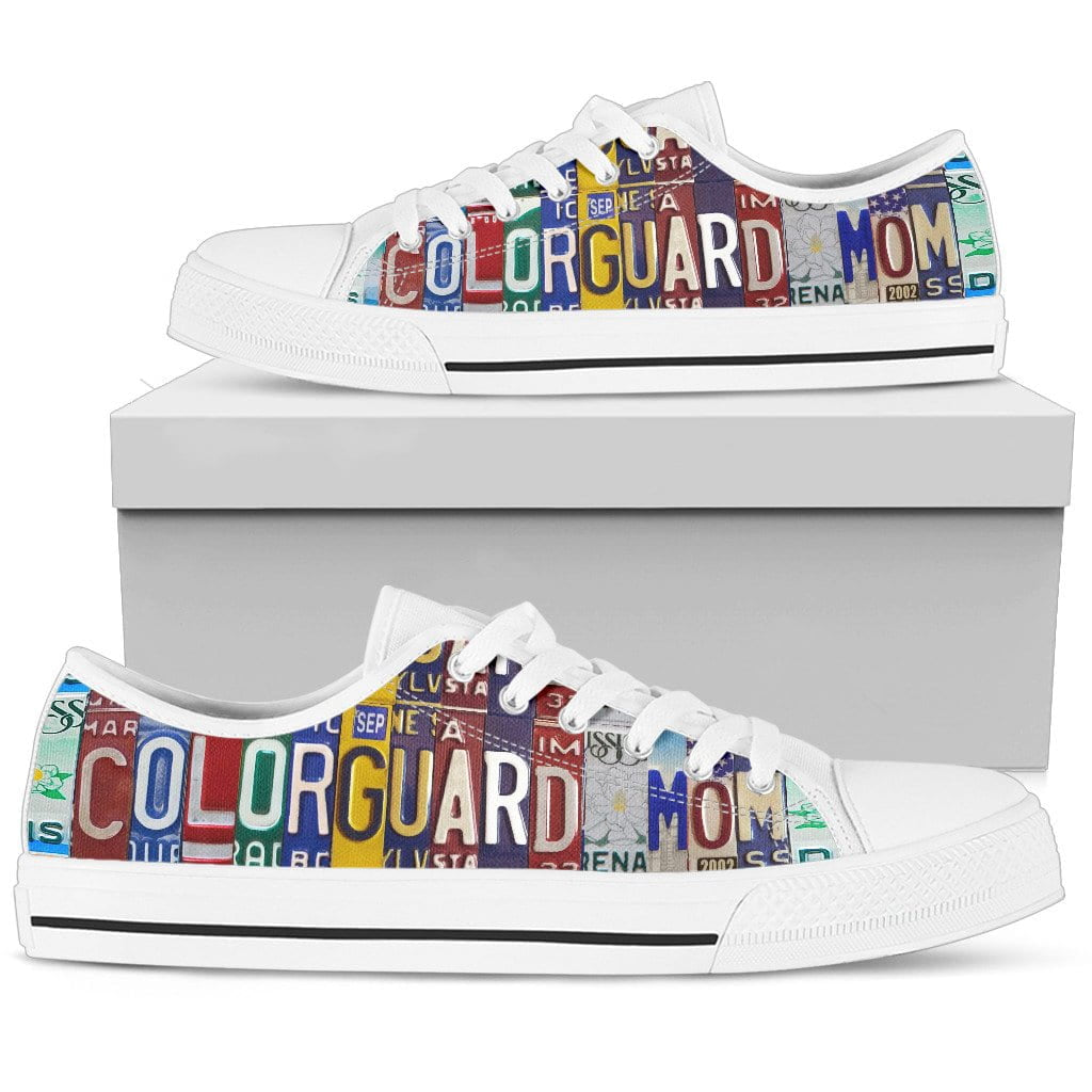 Colorguard Mom Low Top Womens Tennis Shoes