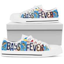 Bass Fever Low Top Womens Tennis Shoes White