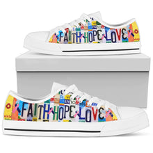 Faith Hope Love Thyroid Cancer Low Top Tennis Shoes