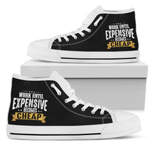 EXPENSIVE BECOMES CHEAP Men's High Top White Sole