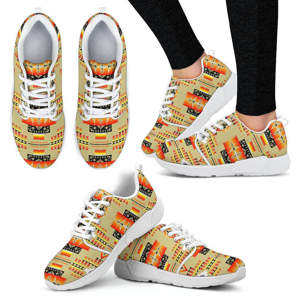 Seven Tribes Tan Sopo Women's Athletic Sneakers White Sole Tennis Shoes