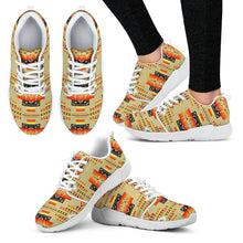 Seven Tribes Tan Sopo Women's Athletic Sneakers White Sole Tennis Shoes