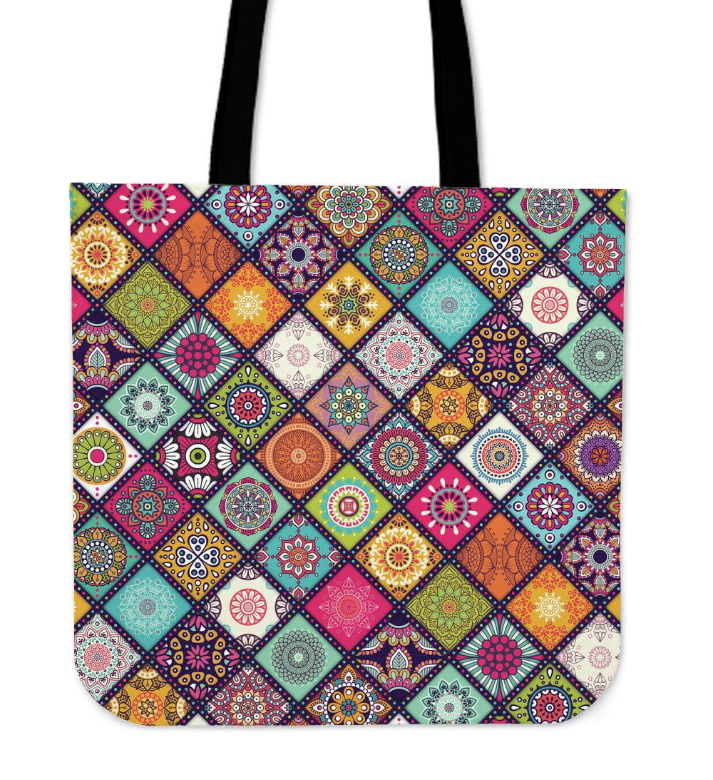 Beautiful Mandala Canvas Tote Bag