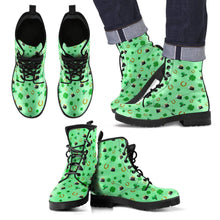 St Patricks Day Mens Leather Boots
