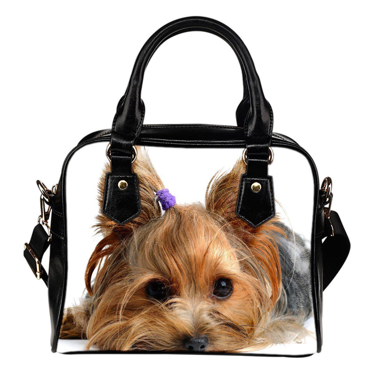 Yorkie Shoulder Handbag