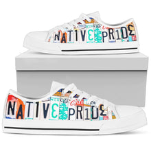 Native Pride Low Top Womens Tennis Shoes White