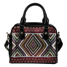 Native Rug Design Shoulder Handbag