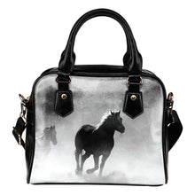 Clouded Horse Shoulder Handbag